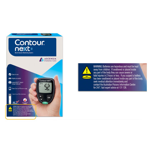 Contour Next Blood Glucose Meter,With Test Strips