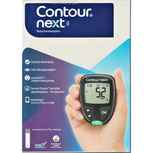 Contour Next Blood Glucose Meter,With Test Strips 1