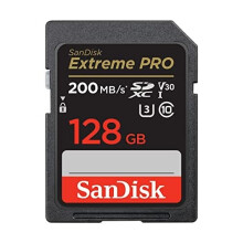 128GB Extreme PRO SDXC card RescuePRO Deluxe up to 200MBs