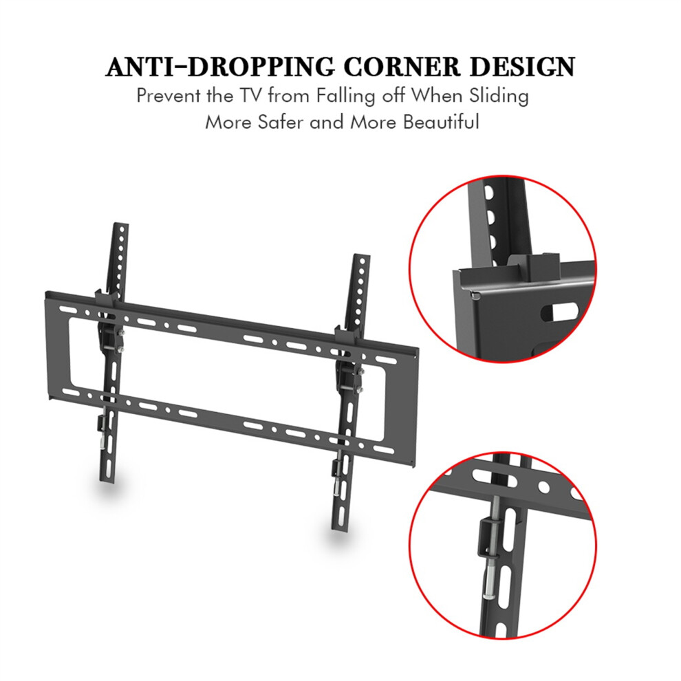 32-70" Wall Mount Bracket TV Stand TMW798 w/ Spirit Level Load 110lb / 50kg