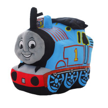 (Small-22cm) Thomas the Train doll with music plush toy children's birthday gift