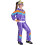 (UK 8-10 ) 80's Purple Shell Suit / Power Jogger 3