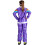 (UK 8-10 ) 80's Purple Shell Suit / Power Jogger 6