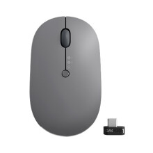 Draadloze muis - Lenovo - Go - Multi-apparaten - Grijs - Eenvoudig wisselen tussen apparaten