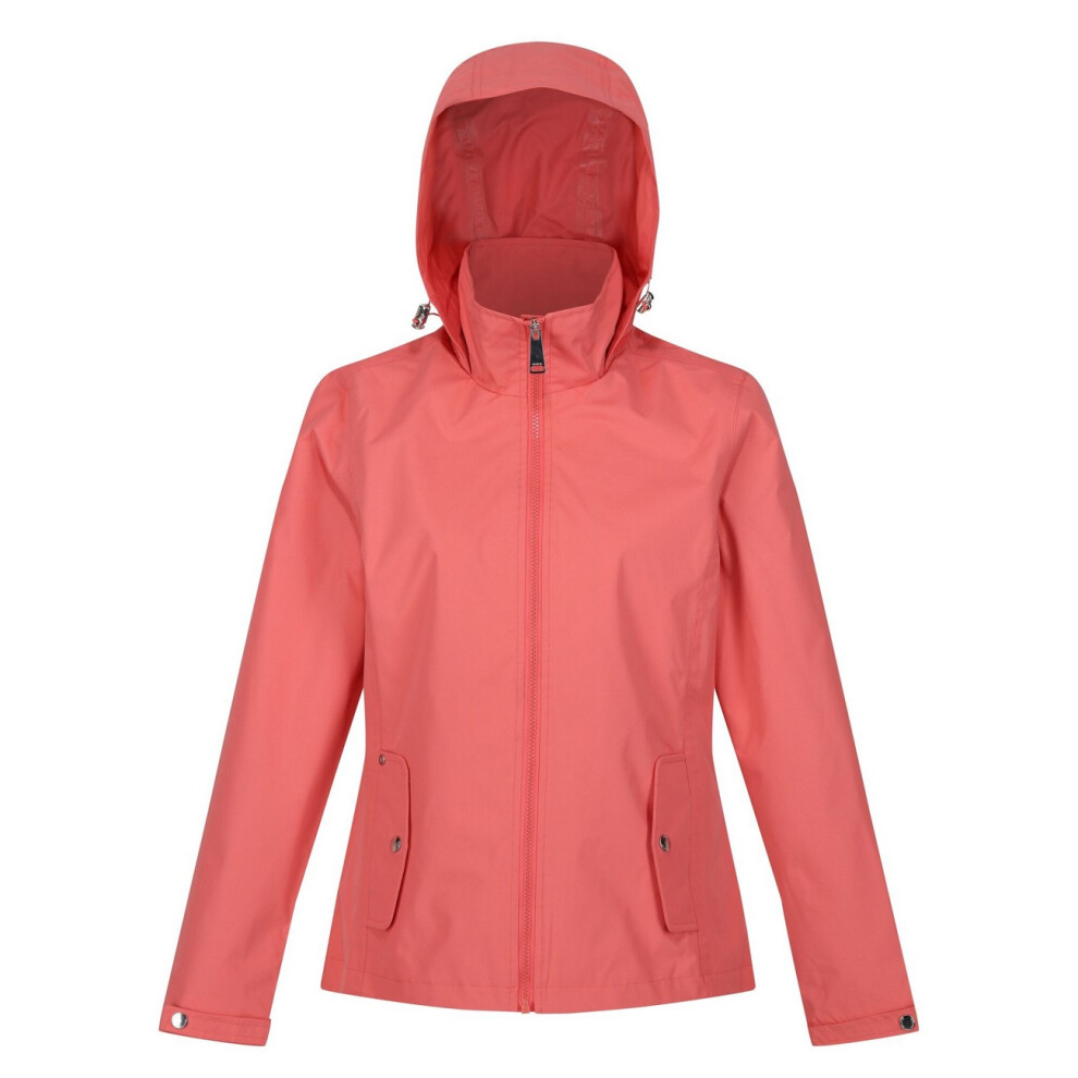 (12 UK, Peach Bloom) Regatta Womens/Ladies Laiyah Waterproof Jacket