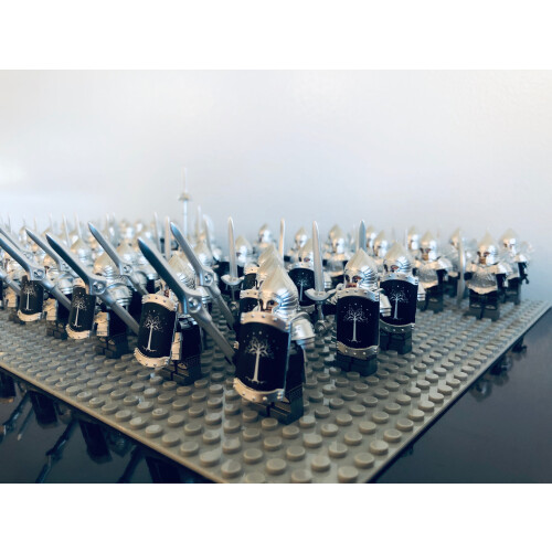 LOTR Gondor Heavy Battalion Infantry Army Set 61 Minifigures Set 2