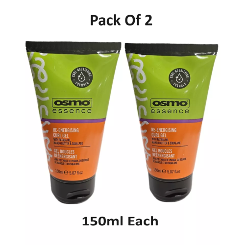 Osmo 2x Osmo Essence Re-energising Curl Gel 150ml.