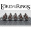 LOTR Dwarf Heavy Axe Infantry Army 10 Minifigures Set 1