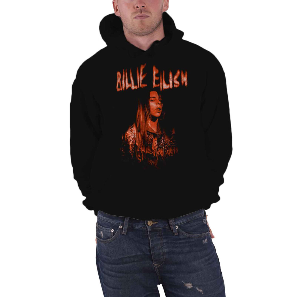 (L, Black) Billie Eilish Spooky Hoodie