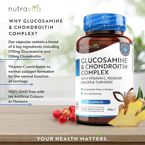 Glucosamine and Chondroitin complex -180 High Strength Capsules 1