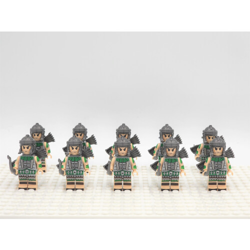 Roman Archers (Green) 10pcs Set 1