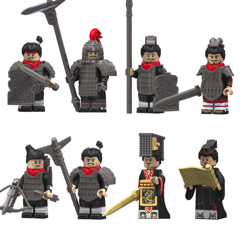 Ancient China Qin Dynasty Battalion 62pcs Set 2
