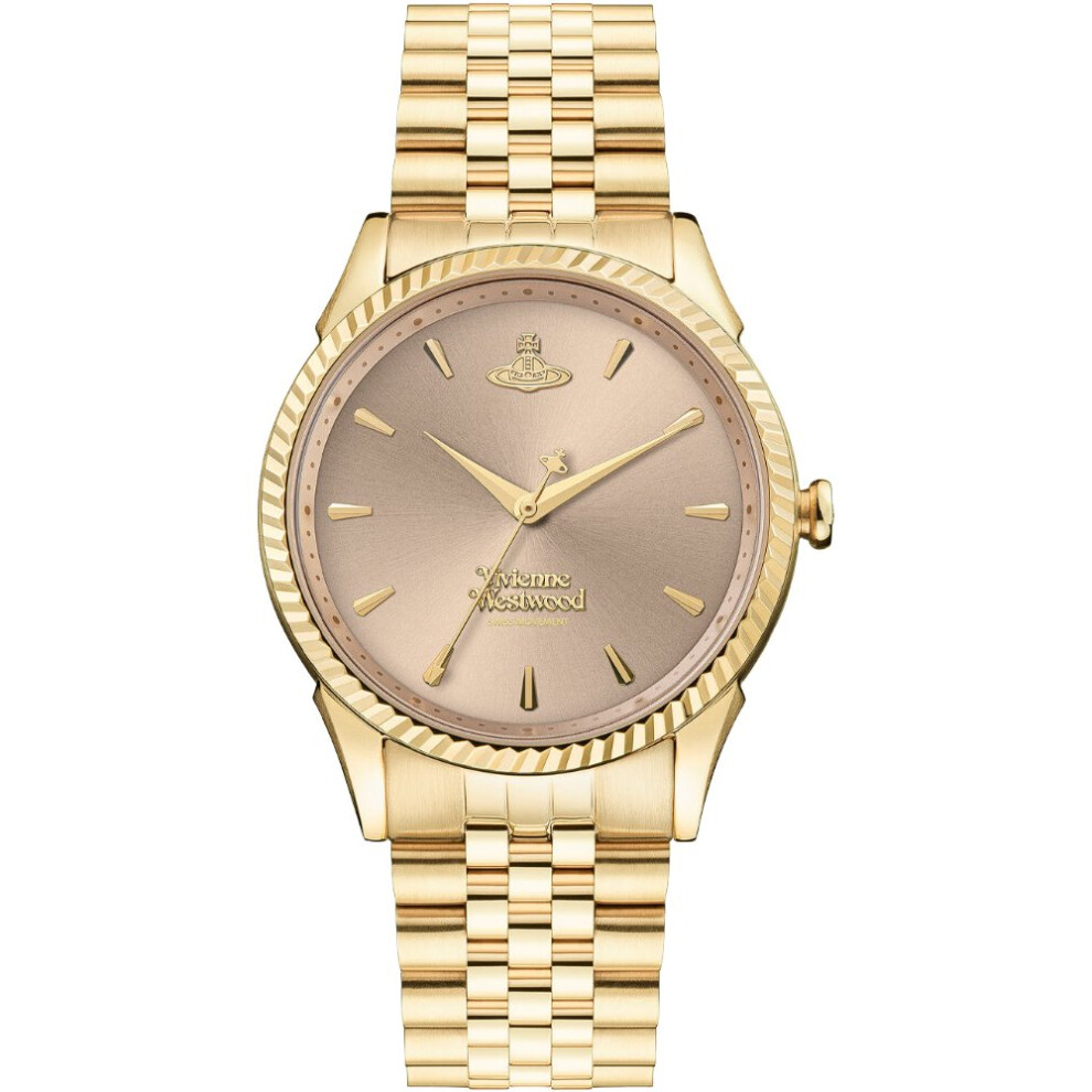 Vivienne Westwood Vv240pkgd Seymour Tone Ladies Watch Gold