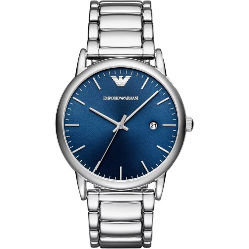 Armani Emporio Armani AR11089 Ανδρικό ρολόι με μπλε καντράν