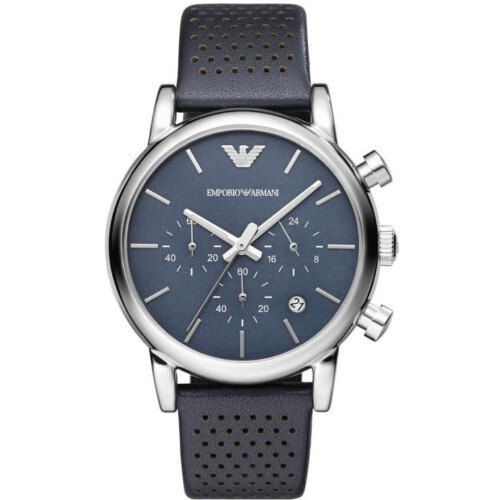 Armani Ανδρικό ρολόι Emporio Armani AR1736 Μπλε χρονογράφος 1