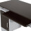 (Black walnut) Computer Desk Storage Drawer Cabinet Tray CPU Rack 6
