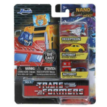 JADA 31761 NANO G1 TRANSFORMERS 3 PACK ASSORTMENT NV4