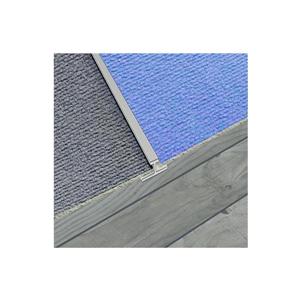 Aluminium Carpet To Carpet And Flooring Adjustable Strip (900 X 45Mm) 5017193336965
