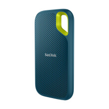 SanDisk 2TB Extreme portable external SSD, up to 1050 MB/s, read, 1,000MB/s write, USB-C, SSD external drive, IP65 rated for dust