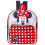 Disney Minnie Mouse Backpack Character Licensed Girls Red Polka Dot School 2