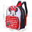 Disney Minnie Mouse Backpack Character Licensed Girls Red Polka Dot School 4
