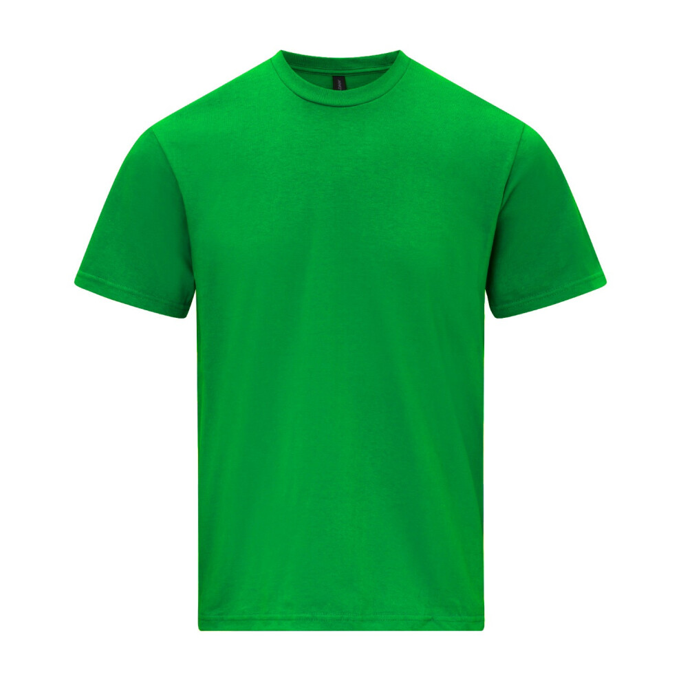 (4XL, Irish Green) Gildan Unisex Adult Softstyle Midweight T-Shirt