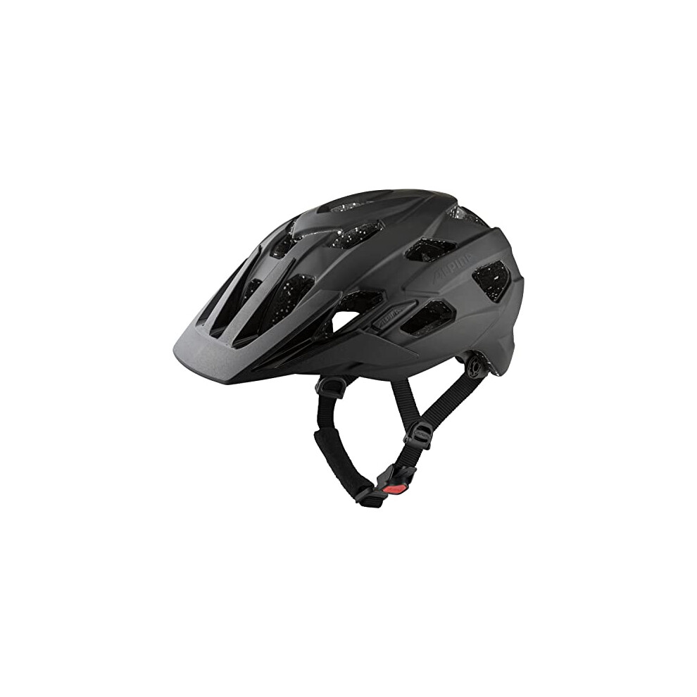 ALPINA Unisex - Adult, ANZANA TOCSEN cycling helmet, black matt, 52-57 cm