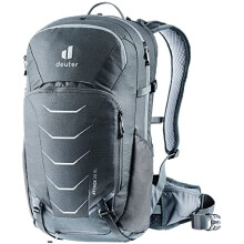 Mochila de bicicleta - DEUTER - Attack 22 EL - Protector dorsal TÜV/GS - 22 L - Soporte para casco integral