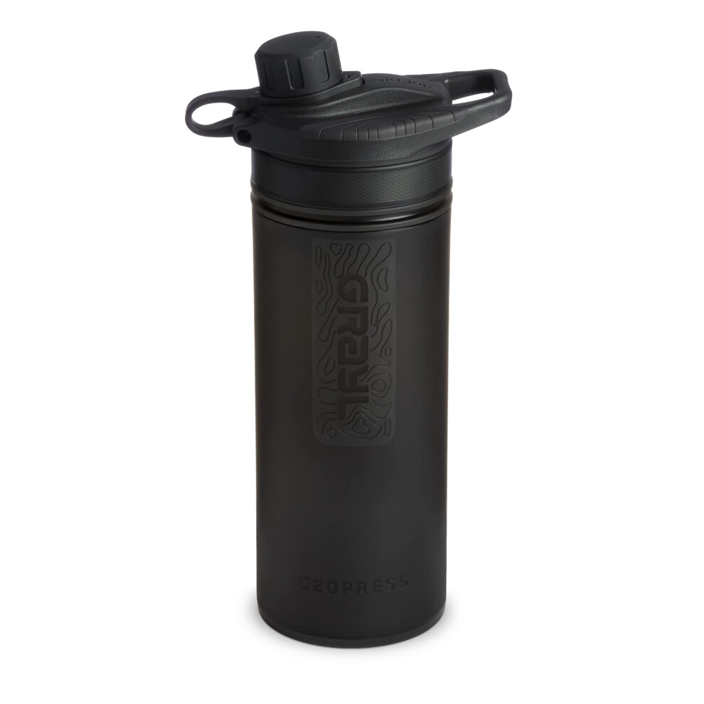 Grayl GeoPress Water Purifier Bottle - Covert Black-image-OPC-PF7R959-NEW