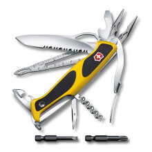 Couteau suisse - Victorinox - RangerGrip 174 Boatsman - Jaune - Acier inoxydable - 23 fonctions