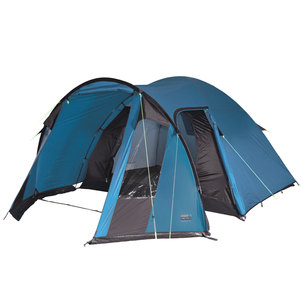 High Peak Tessin 4 Tent, Unisex, Zelt Tessin 4, blau/dunkelbraun-image-OPC-PF7R9JB-NEW
