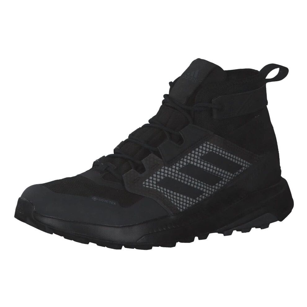 Adidas Men's Terrex Trailmaker Mid GTX Hiking Boots, Black White, 8 UK