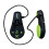 FINIS Finis Duo Υποβρύχια συσκευή αναπαραγωγής MP3 με οστική αγωγιμότητα, Μαύρο/Οξινοπράσινο 1