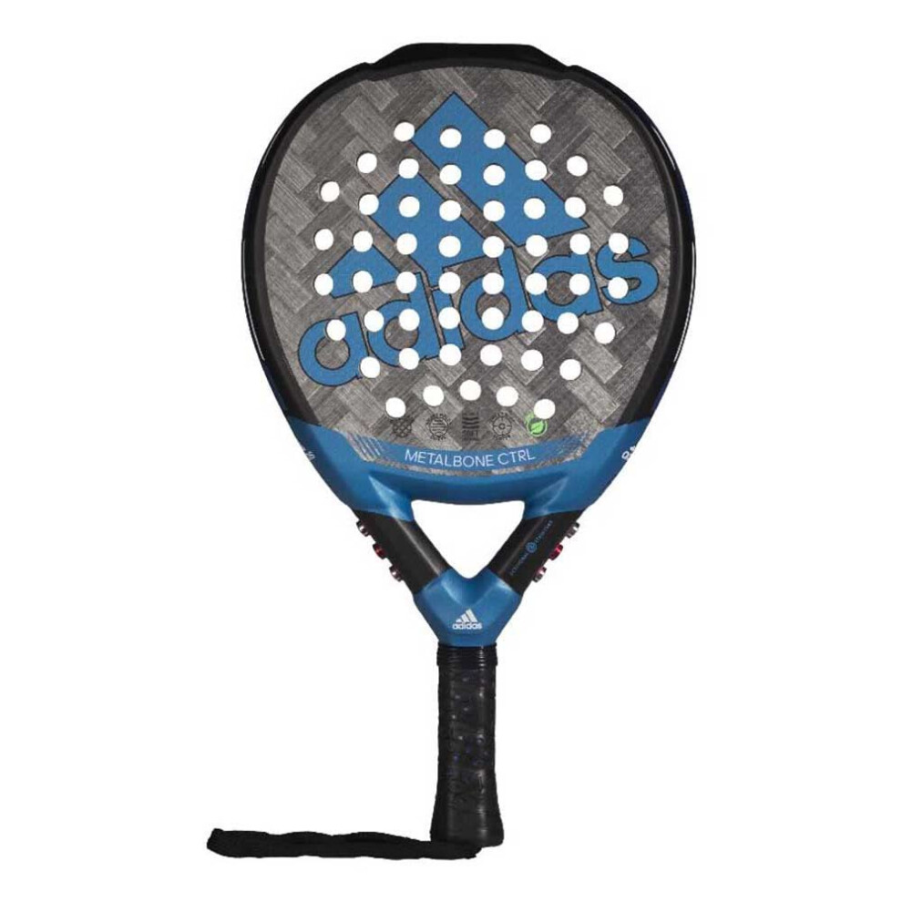 Adidas, Metalbone Ctrl 3.1, Padel Racket, Gray/Black/Blue, U, Unisex Adults