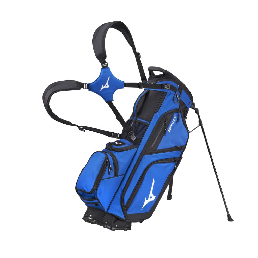 Mizuno Golf BR-DX 14-Way Hybrid Stand Golf Bag, Nautical Blue