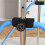 Homcom HOMCOM Adjustable Height Foldable Kids Gymnastics Bar, Blue 5