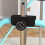 Homcom HOMCOM Adjustable Height Foldable Kids Gymnastics Bar, Green 5
