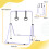 Homcom HOMCOM Adjustable Height Foldable Kids Gymnastics Bar, Purple 2