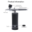 Portable Airbrush Nails Art Painting Compressor Black 3