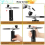 Portable Airbrush Nails Art Painting Compressor Black 7