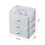 Living And Home White Plastic Makeup Organizer with 3 Drawers 6