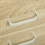 Homcom HOMCOM Computer Desk Writing Desk with Five Drawers for Home Office Oak 7