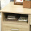 Homcom HOMCOM Computer Desk Writing Desk with Five Drawers for Home Office Oak 5