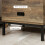 Homcom HOMCOM Retro Bedside Table Metal Frame Bedroom Side Table w/ 2 Drawers Coffee 5