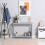 Homcom HOMCOM Wooden Console Table Storage Drawer Shelf Entryway Display Stand 8