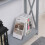 Homcom HOMCOM Wooden Console Table Storage Drawer Shelf Entryway Display Stand 7