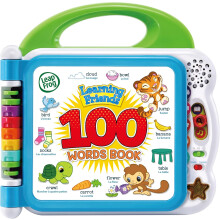 LeapFrog 601503 Learning Friends 100 Words Baby Book Educational and Interactive Bilingual Playbook Toy Toddler and Pre School Boys & Girls One Size