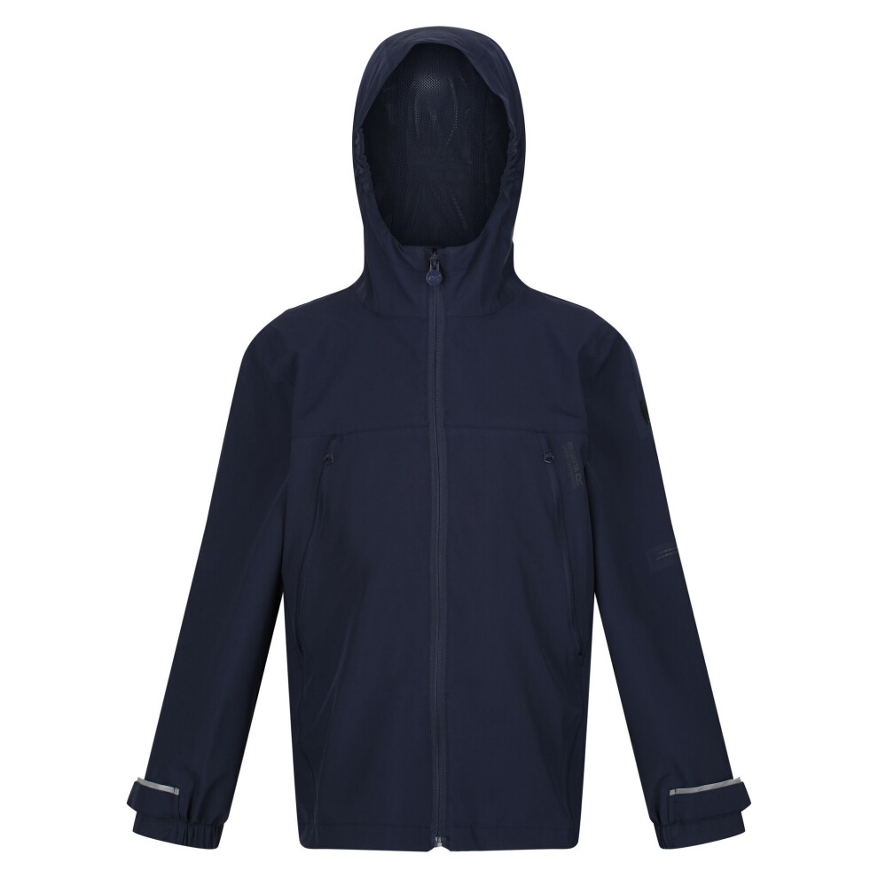 (7-8 Years, Navy) Regatta Childrens/Kids Pulton Waterproof Jacket