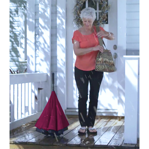 (Automatic, Red) Wonderdry Umbrella, The upside down umbrella 2