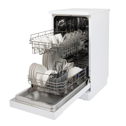Willow Appliances Willow 45cm White Slimline Dishwasher, Half Load, 10 Place Settings 2